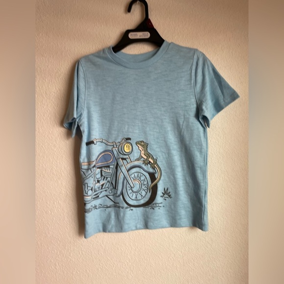 Garanimals Light Blue Motorcycle Graphic Tee size 7-NWOT - Picture 4 of 4